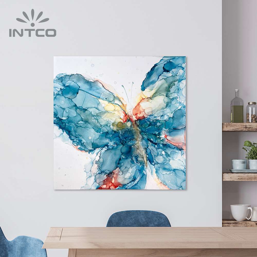 Intco butterfly canvas wall art ideas for wall decor